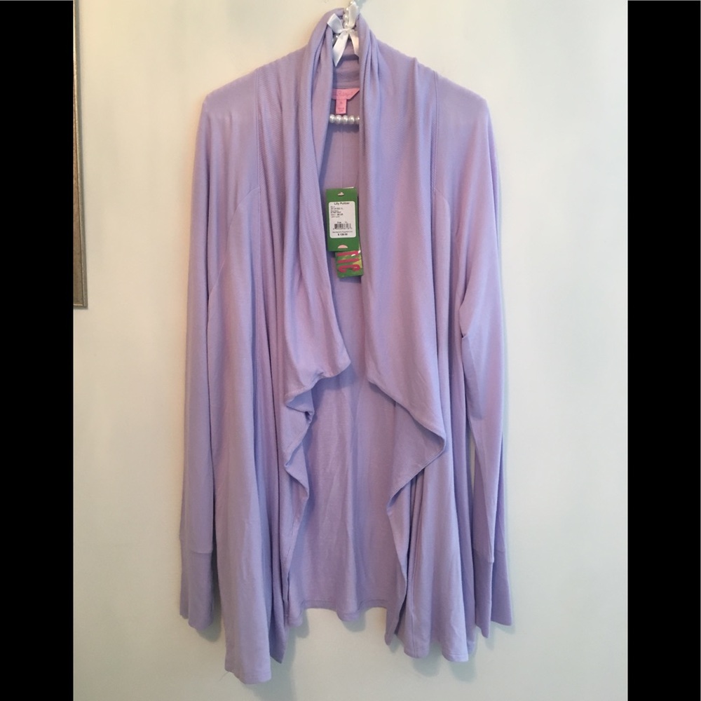 NWT LILLY PULITZER LILAC ELYSSA LUXLETIC WRAP, XL